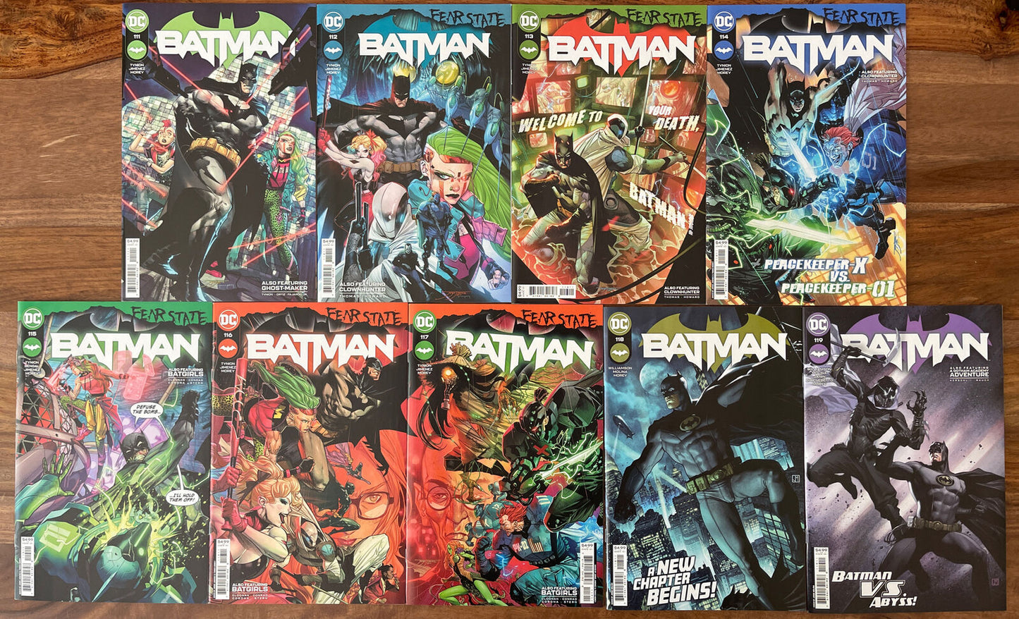 DC Batman Key Issues Collection: Fear State Saga (101-119)